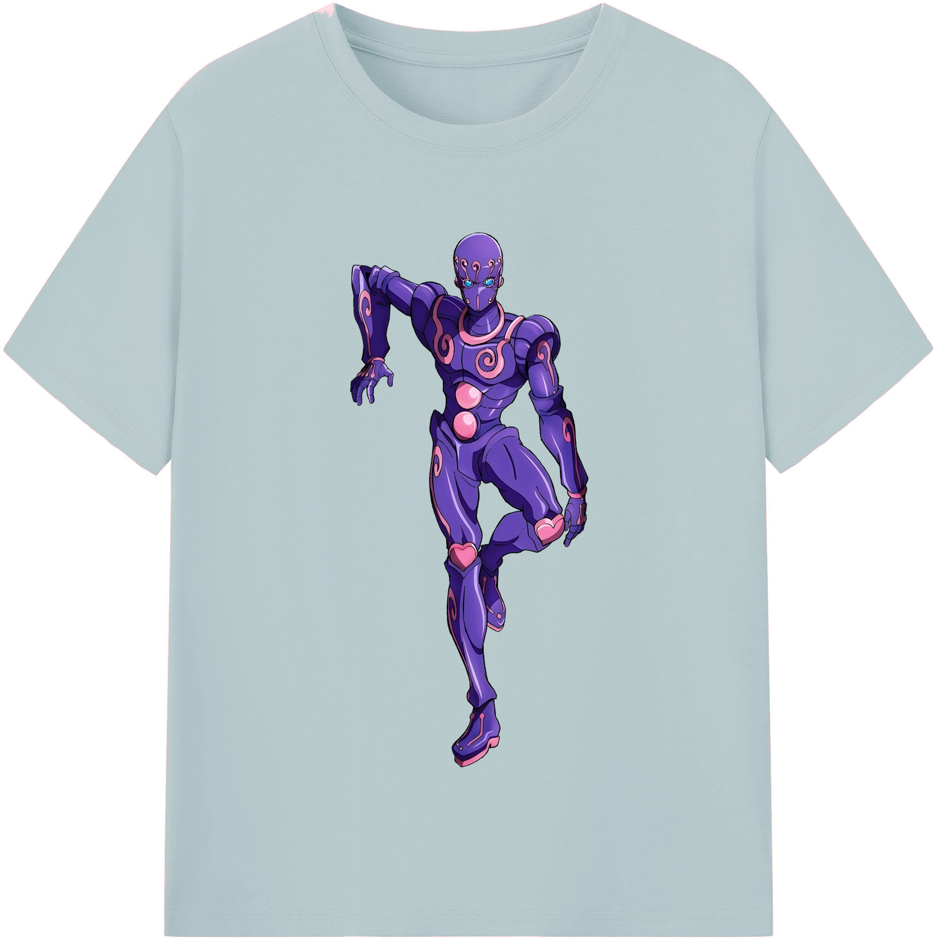 （画像用） ジョジョの奇妙な冒険 JoJo's Bizarre Adventure 綿100％半袖Tシャツ（フロントプリント）